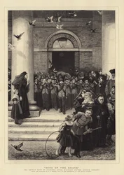 Sons of the Brave, the Orphan Boys of Soldiers, Royal Military Orphan Asylum, Chelsea